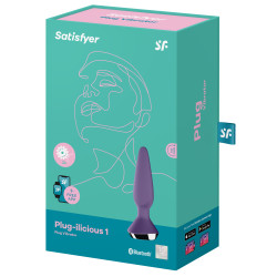 Satisfyer Plug Anal Vibrant connecté Ilicious 1 Satisfyer 10 x 3cm Violet